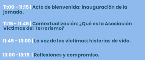 Jornadas AVT en Valencia “Aprendiendo de las víctimas: relatos de resiliencia y fortaleza”